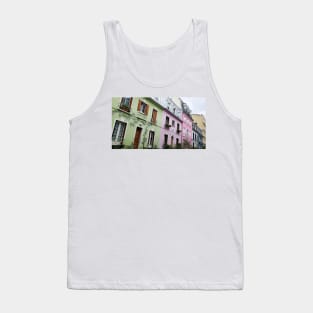 Paris Rue Cremieux Row Houses Tank Top